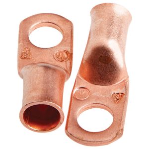 Forney 4 in. L X 1.88 in. W Welding Cable Lug Copper 2 pc