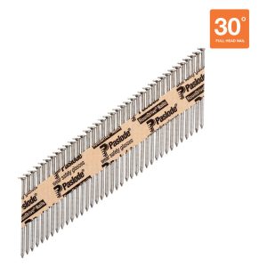 Paslode RounDrive 2-3/8 in. 16 Ga. Straight Strip Brite Framing Nails 30 deg 2000 pk