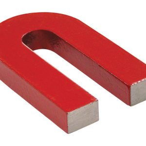 Magnet Source 2.375 in. L X 1.187 in. W Red Horseshoe Magnet 3 lb. pull 1 pc