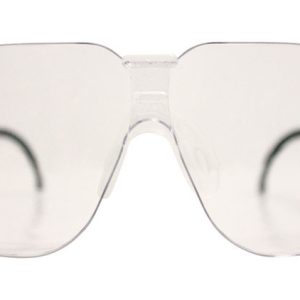 3M Lexa Anti-Fog Safety Glasses Clear Lens Black Frame 1 pc