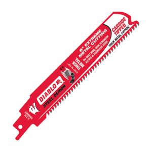 Diablo Steel Demon 6 in. Carbide Reciprocating Saw Blade 8 TPI 1 pc