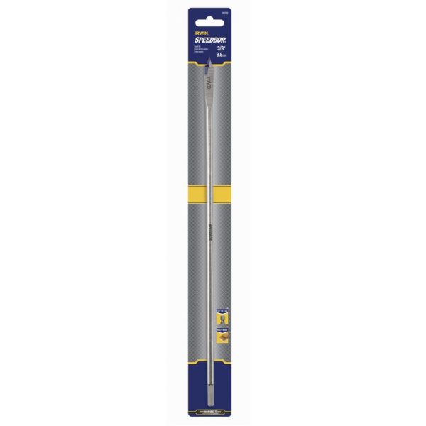 Irwin Speedbor 3/8 in. X 16 in. L Carbon Steel Wood Boring Bit 1 pc