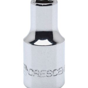 Crescent 9 mm X 1/4 in. drive Metric 6 Point Standard Socket 1 pc