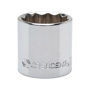 Crescent 7/16 in. X 3/8 in. drive SAE 12 Point Standard Socket 1 pc