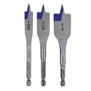 Irwin Speedbor Steel Wood Boring Bit Set 3 pc