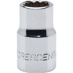 Crescent 8 mm X 3/8 in. drive Metric 12 Point Standard Socket 1 pc