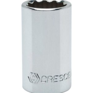 Crescent 11/16 in. X 1/2 in. drive SAE 12 Point Standard Socket 1 pc