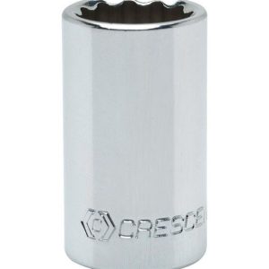 Crescent 7/8 in. X 1/2 in. drive SAE 12 Point Standard Socket 1 pc