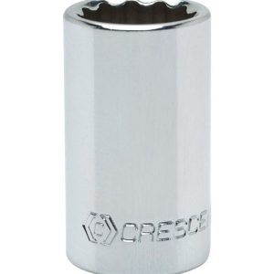 Crescent 13/16 in. X 1/2 in. drive SAE 12 Point Standard Socket 1 pc
