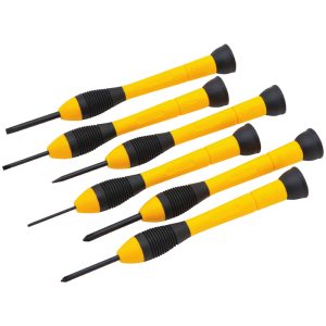 Stanley 6 pc Multi-Bit Mini Screwdriver Assorted in.