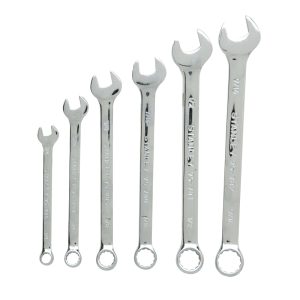 Stanley SAE Wrench Set Assorted in. L 6 pc