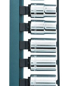 Crescent Assorted Sizes X 1/2 in. drive Metric 12 Point Socket Set 8 pc