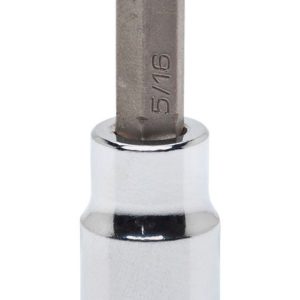 Crescent 1/8 in. X 3/8 in. drive SAE 6 Point Standard Hex Bit Socket 1 pc