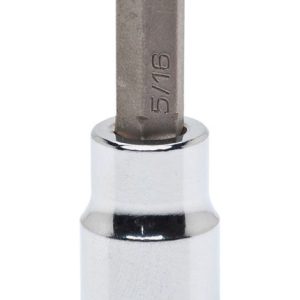 Crescent 4 mm X 3/8 in. drive Metric 6 Point Standard Hex Bit Socket 1 pc