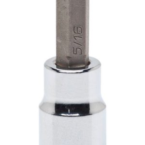 Crescent 10 mm X 3/8 in. drive Metric 6 Point Standard Hex Bit Socket 1 pc