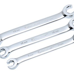 Crescent Metric Flare Nut Wrench Set 10.45 in. L 3 pk
