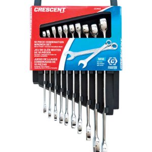 Crescent 12 Point Metric Wrench Set 10 pk