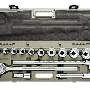 Crescent 3/4 in. drive SAE 6 and 12 Point Mechanics Tool Set 14 pc
