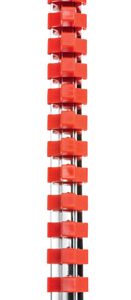 Crescent 17-1/2 in. L X 3/8 in. SAE Socket Rail 15 pc