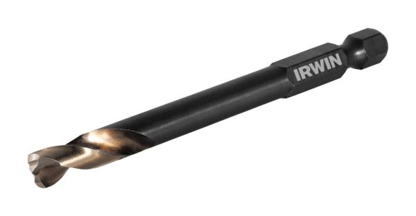Irwin Turbomax 1/4 in. X 3-1/4 in. L Steel Impact Drill Bit 1 pc