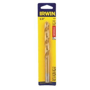 Irwin 1/2 in. X 6 in. L High Speed Steel Drill Bit 1 pc