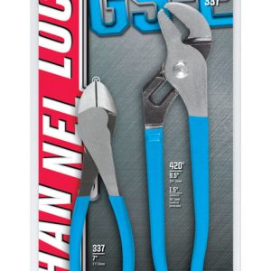 Channellock 2 pc Carbon Steel Pliers Set