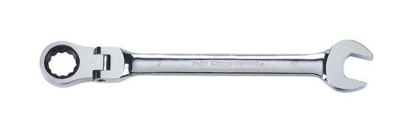 GearWrench 3/8 in. 12 Point SAE Flex Head Combination Wrench 6.25 in. L 1 pc