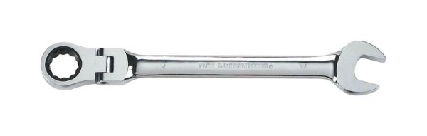 GearWrench 11/16 in. 12 Point SAE Flex Head Combination Wrench 8.86 in. L 1 pc