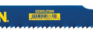Irwin 9 in. Bi-Metal Reciprocating Saw Blade 6 TPI 5 pk