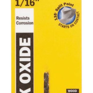 Irwin 1/16 in. X 1-7/8 in. L High Speed Steel Heavy Duty Drill Bit Set 2 pc