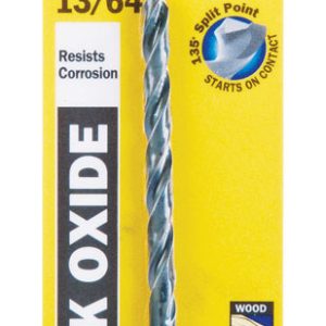 Irwin 13/64 in. X 3-5/8 in. L High Speed Steel Drill Bit 1 pc