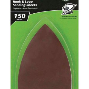 Gator Mouse 5 in. L X 5 in. W 150 Grit Zirconium Oxide Mouse Sandpaper 5 pk