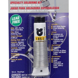 Alpha Fry 3/4 oz Lead-Free Soldering Kit 0.062 in. D Tin/Silver 1 pc