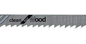 Bosch 4 in. Carbon Steel T-Shank Ground teeth and taper ground back Jig Saw Blade 10 TPI 5 pk