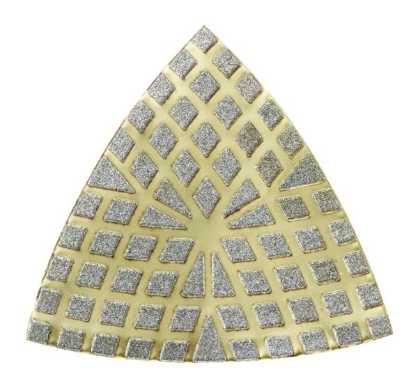 Dremel Multi-Max 3.5 in. L X 3.5 in. W 60 Grit Detail Sanding Triangle 1 pk