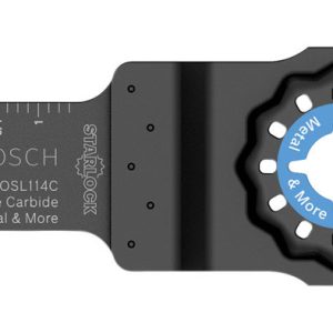 Bosch Starlock 1-1/4 in. X 4 in. L Carbide Plunge Blade 1 pk