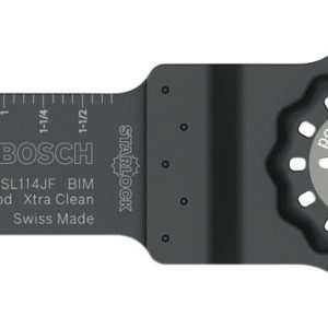 Bosch Starlock 1-1/4 in. X 4 in. L Bi-Metal Plunge Blade 3 pk