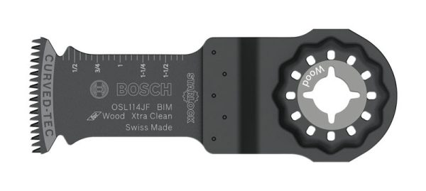 Bosch Starlock 1-1/4 in. X 4 in. L Bi-Metal Plunge Blade 1 pk