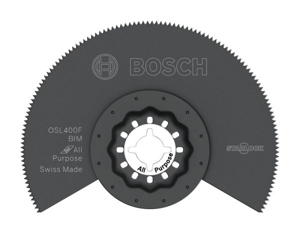 Bosch Starlock 4 in. X 4 in. L Bi-Metal Segment Blade 1 pk