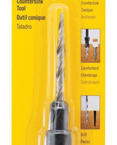 Irwin 3/8 in. X 11/64 in. D High Speed Steel Wood Countersink 1 pc