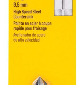 Irwin 3/8 in. D High Speed Steel Countersink 1 pc