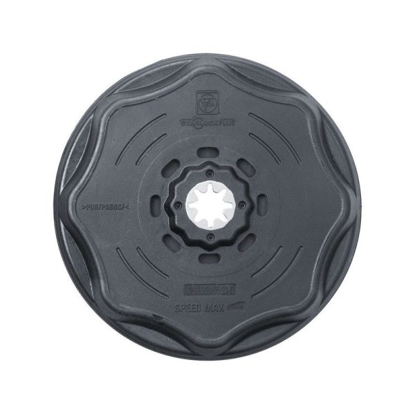 Fein Starlock 4-1/2 in. D Plastic Hook and Loop Pad 1/2 in. 20000 rpm 1 pc