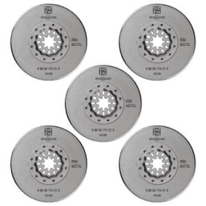 Fein Starlock 3-3/8 in. X 3-3/8 in. L Bi-Metal Saw Blades 5 pk