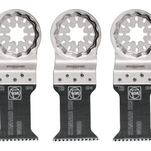 Fein Starlock 1-3/8 in. X 1-3/8 in. L Steel E-Cut Saw Blade 3 pk