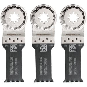 Fein StarlockPlus 1-1/8 in. X 1-1/8 in. L Bi-Metal E-Cut Universal Saw Blade 3 pk