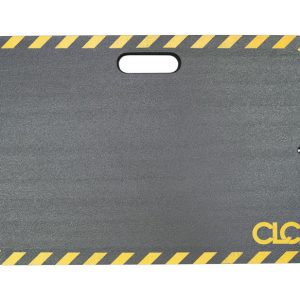 CLC 21 in. L X 14 in. W Nitrile Butadiene Rubber Medium Kneeling Mat Black