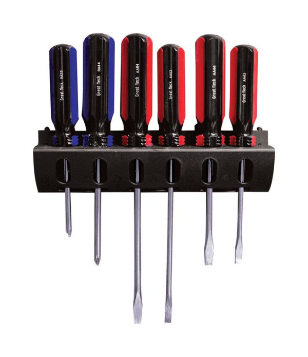 Great Neck 6 pc Multi-Bit Screwdriver Set