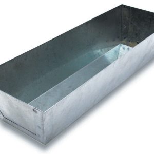Marshalltown Galvanized Steel Mud Pan 2.81 in. H X 4.5 in. W X 12.8 in. L