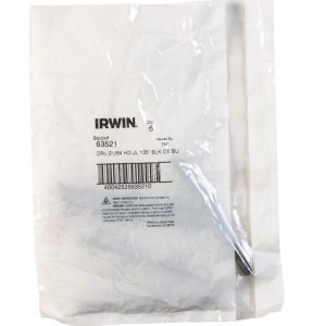 Irwin 21/64 in. X 4-5/8 in. L High Speed Steel Drill Bit 1 pc