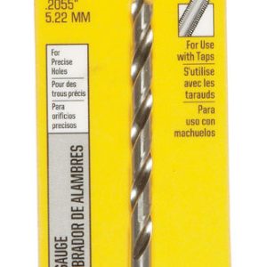 Irwin #5 X 3-3/4 in. L High Speed Steel Wire Gauge Bit 1 pc